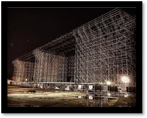 TRUSS & GROUND SUPPORT